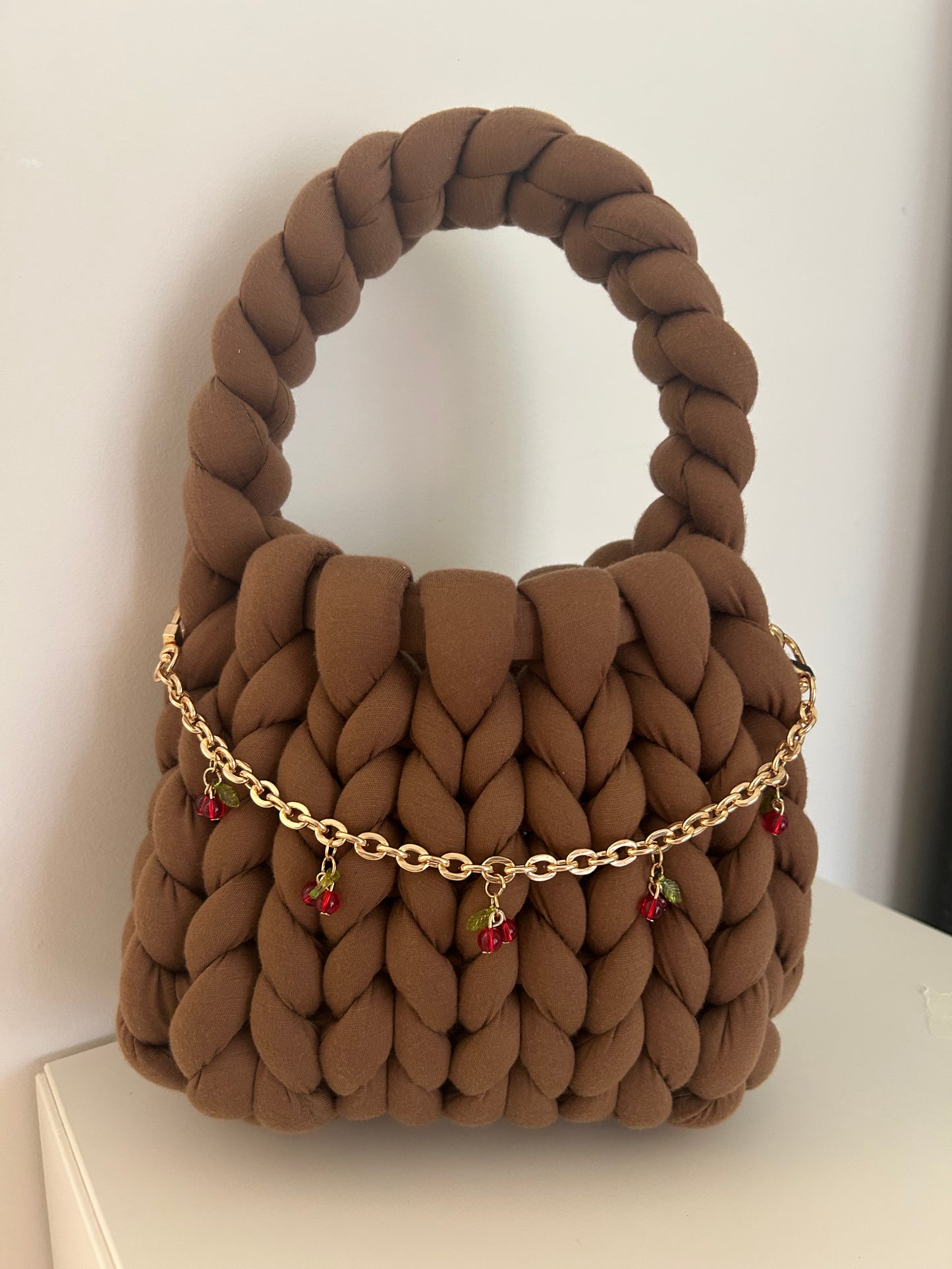 Brown Cherry Bag