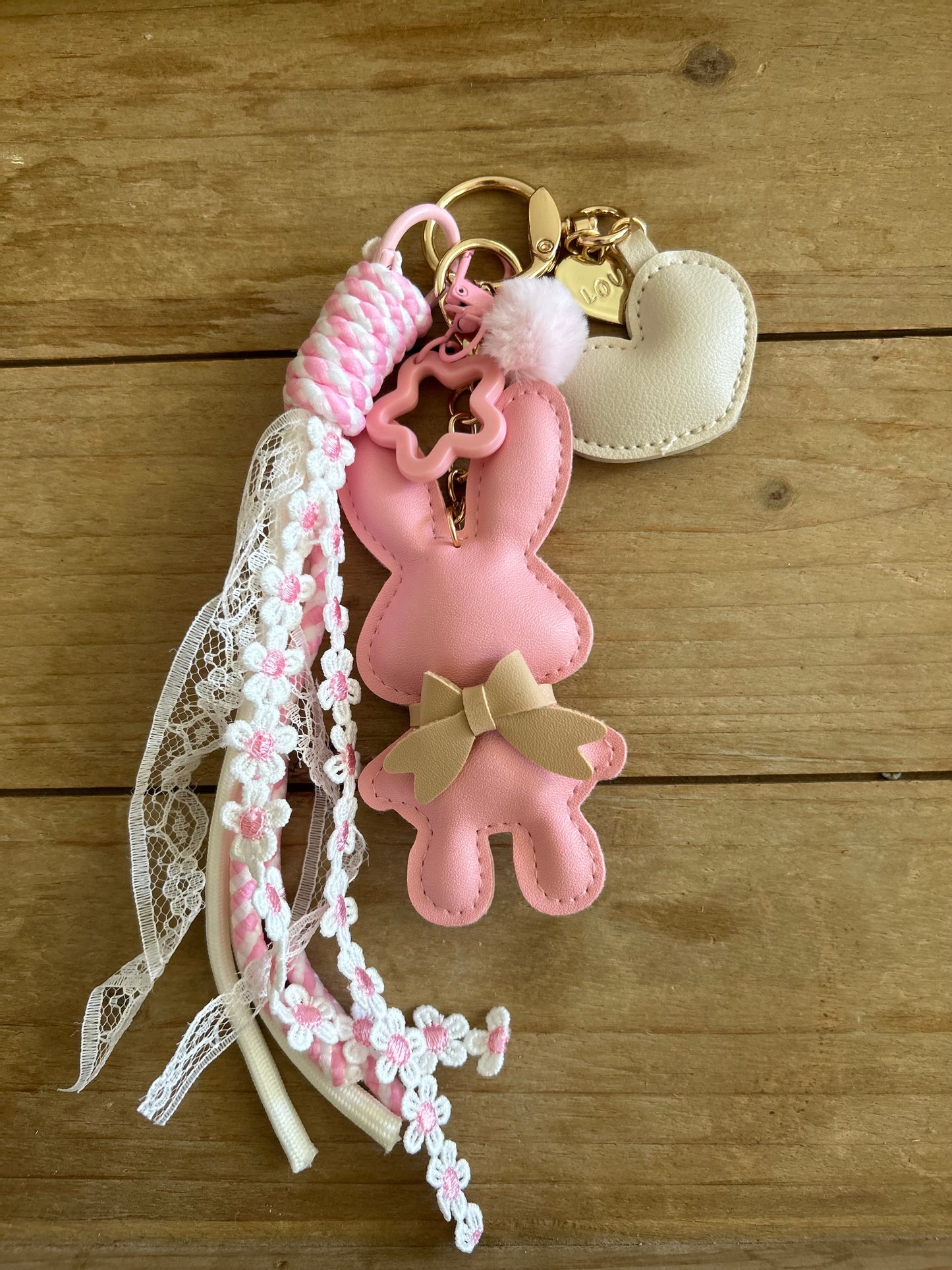 Porte-clés Bunny Love
