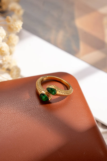 Anello Twin stones