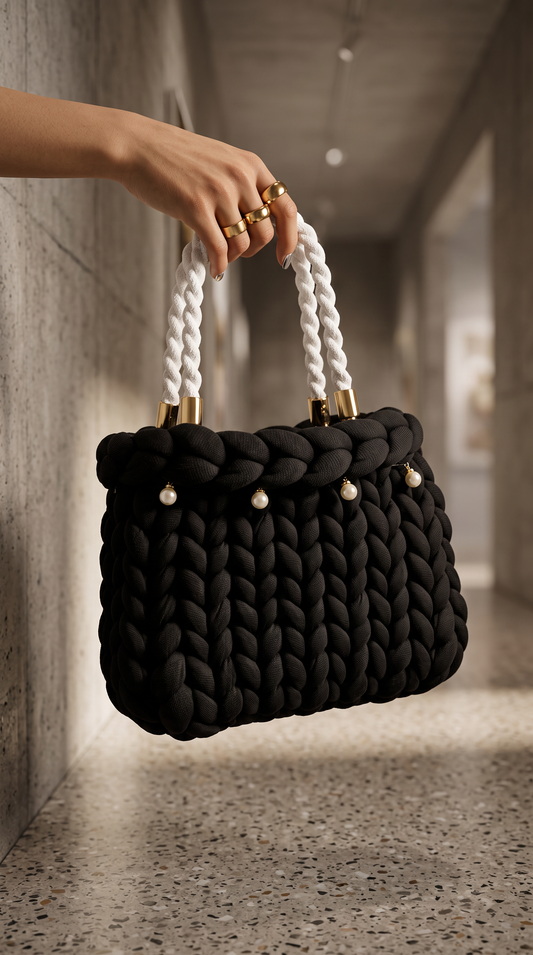 Black Swan Chunky Bag