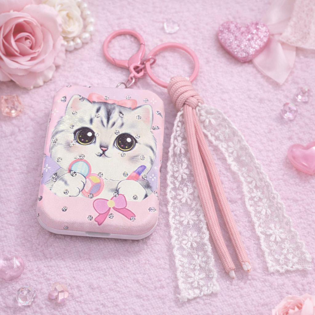 Specchietto Miau Rose
